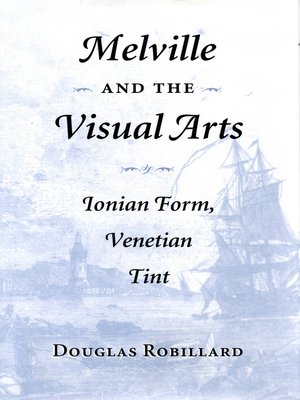 cover image of Melville and the Visual Arts